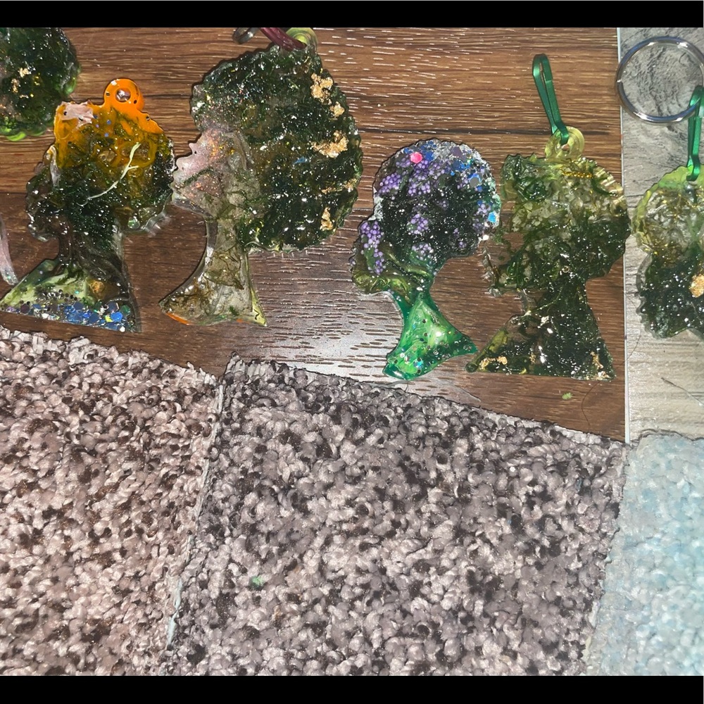 Resin Customized Keychains. - Picture 3 of 6